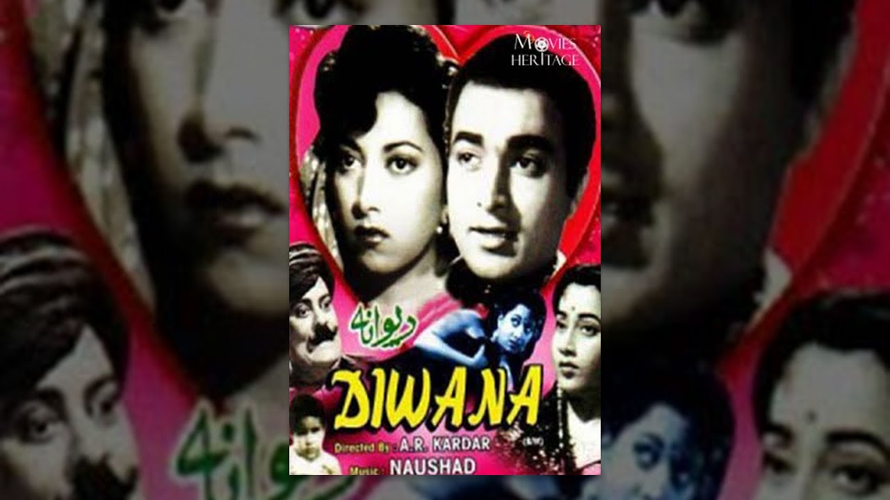 Deewana (1952) Classic Old Film Full Movie YouTube