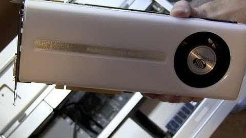 Installing AMD Sapphire HD 7950 (Mac Pro)