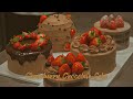 베이커리 공장에서 직접만드는 딸기 쵸콜릿케이크 Strawberry chocolate cake made by bakery factory