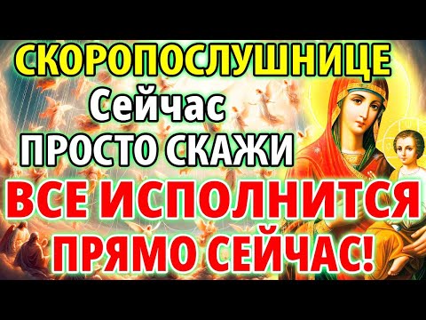 ПРОСТО ВКЛЮЧИ: ВСЕ СРАЗУ ИСПОЛНИТСЯ! Молитва Богородице Скоропослушнице. Православие