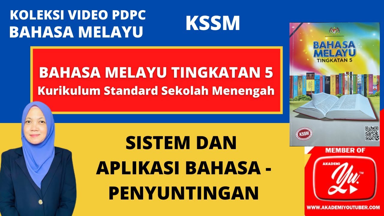Penyuntingan (Soalan 3  SPM) Bahasa Melayu KSSM Menengah Atas