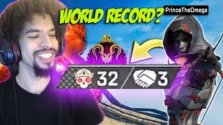 I Broke The RECORD Kills in a RANKED Match...