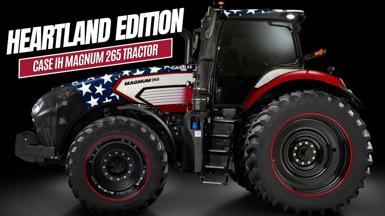 SPECIAL Case IH Magnum 265 — 'Heartland Edition' - YouTube