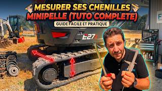 Comment Mesurer Ses Chenilles De Mini-Pelle ? Le Guide Complet