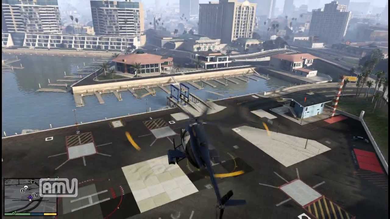 Gta5 簡単にヘリコプターを手に入れられる場所 ヘリツアー Youtube