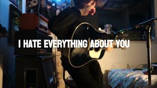 I Hate Everything About You - Three Days Grace Cover By Daahe