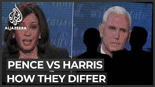 Pence vs Harris: How the two vice-presidential candidates differ