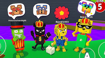 MULTIPLAYER HIVE TEAM!!! CAPITALOS CHEST AND BEE STICKERS SUPER BEAR ADVENTURE GAMEPLAY WALKTHROUGH 