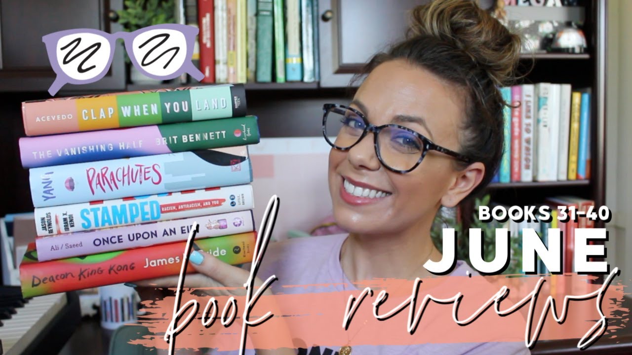 June Book Review 10 Books Youtube 