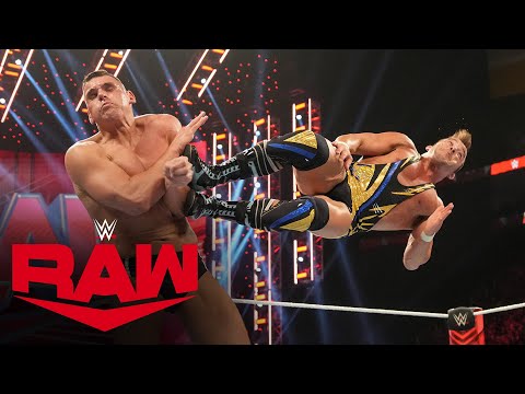 Chad Gable shocks Gunther with a count-out victory: Raw highlights, Aug. 21, 2023