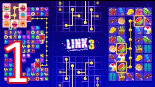 Link 3- Connect & Match Gameplay Prince AKG Gameplay screenshot 2