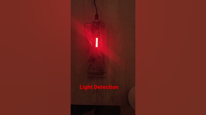 RPi Pico W light detector