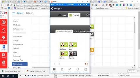 Canvas Roll Call LTI