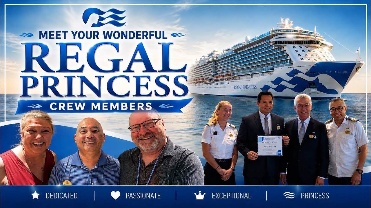 Meet the Wonderful Crew of Regal Princess! ❤️ The People Who Made Our Cruise Special