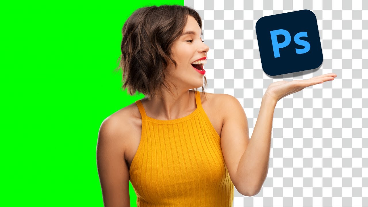 How To Remove Green Screen In Photoshop FAST!