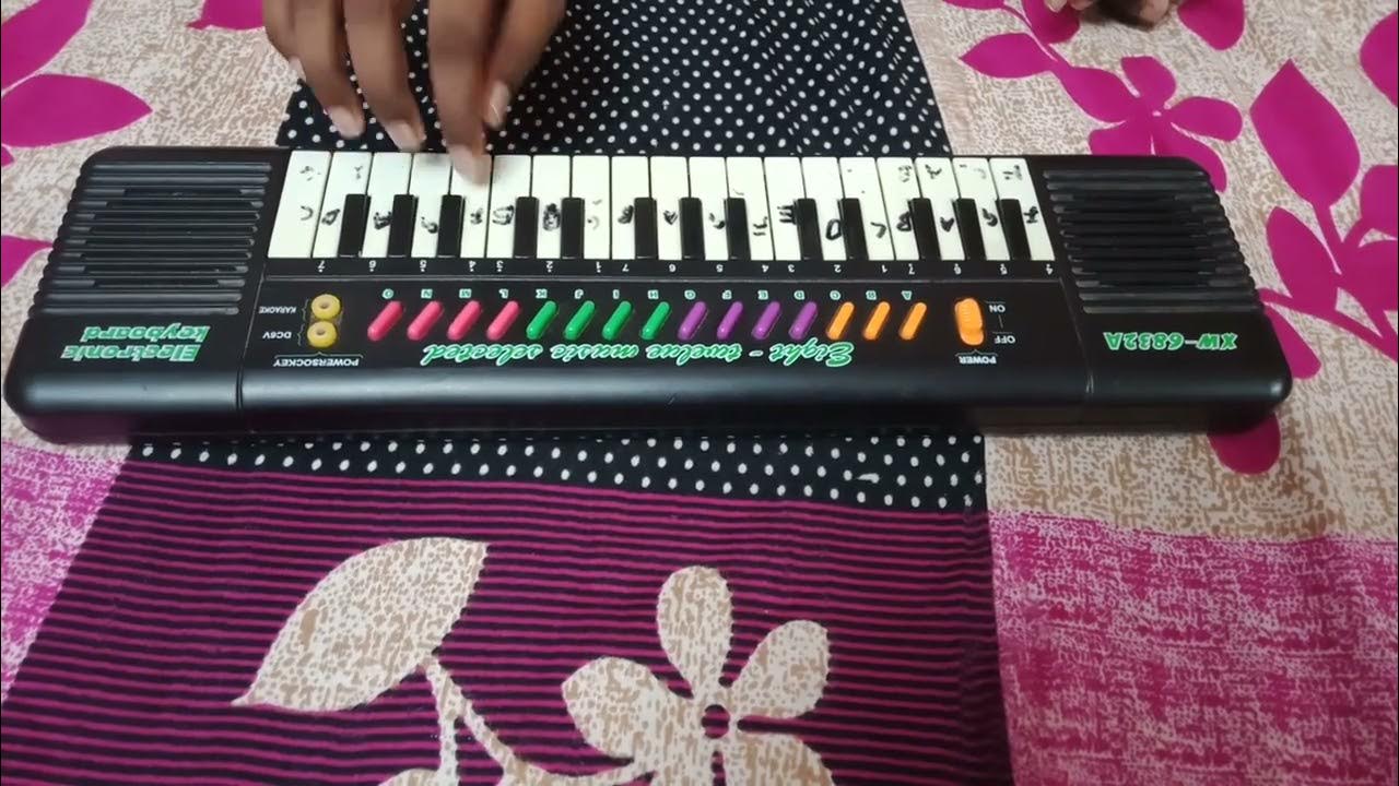 NATIONAL ANTHEM MUSIC IN XW6832A PIANO 🎹 KEYBOARD YouTube