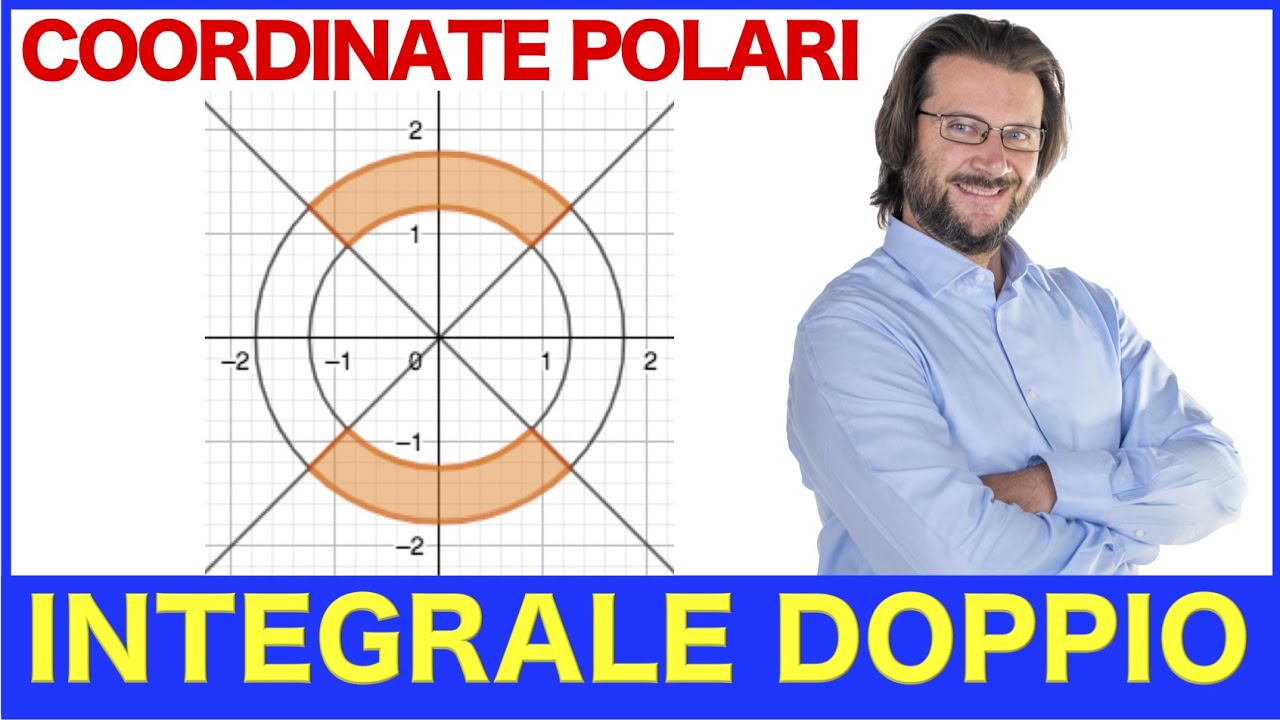 Integrali doppi e coordinate polari, esercizio svolto