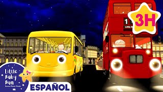 Las ruedas del autobús | Canciones Infantiles🎵| Caricaturas para bebes | Little Baby Bum