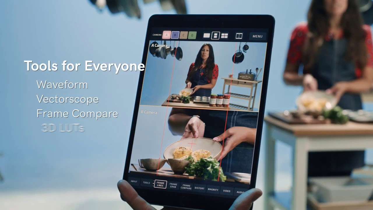 Teradek Serv Pro: Monitorización On y Off-Set para iOS y Android