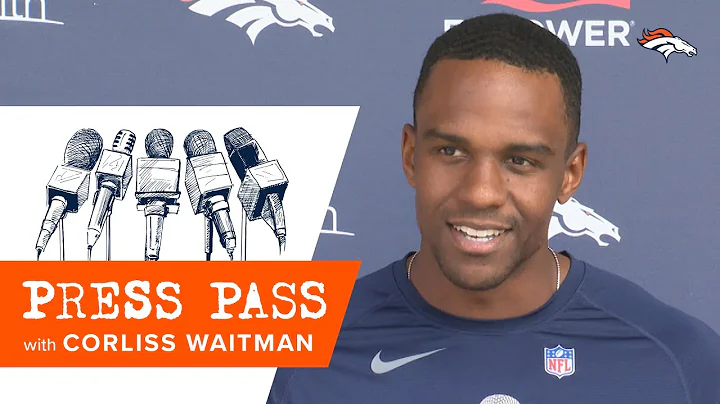 Corliss Waitman: '[Playing in the NFL] is surreal ...