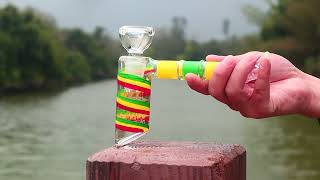 Nadia Glass：Wig Wag Reversal Showerhead Hammer Bubbler