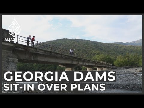 Georgia campaigners oppose dam plans