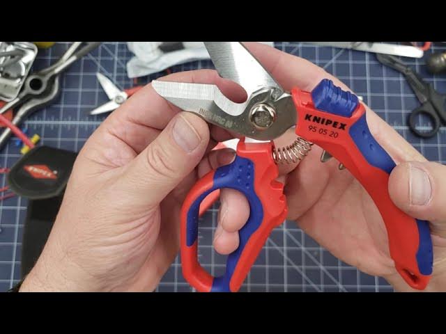 Knipex® 95 05 155 SBA - 6-1/8 Electricians Scissors 