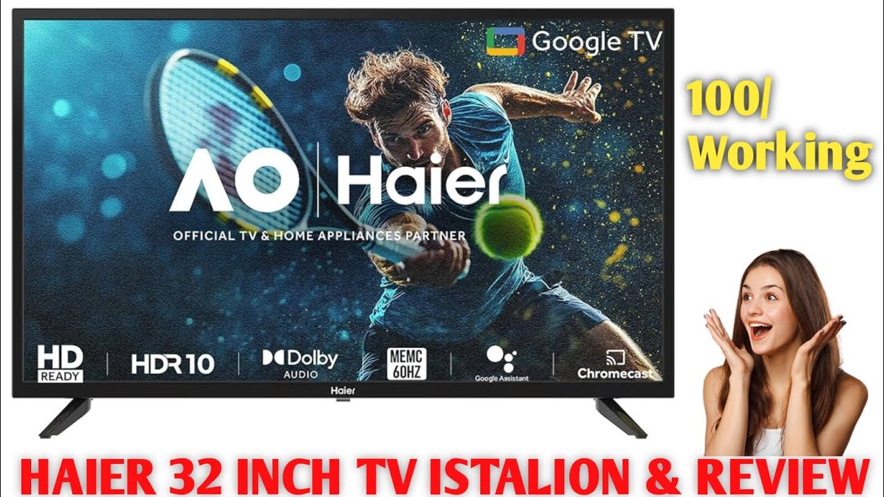 New Haier Google Tv Unboxing & Review || haier 32inch android led || #haierledtv #haier #LE32A900G New Haier Google Tv Unboxing & Review || haier 32inch android led || #haierledtv #haier #LE32A900G