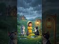why does it rain? ☔✨ #shorts #scienceforkids #animation  #cat #princess #funny #cute