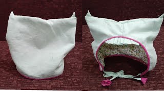 कैसे बनाएं बेबी कैप/How to make beautiful Baby Cap in easy way.