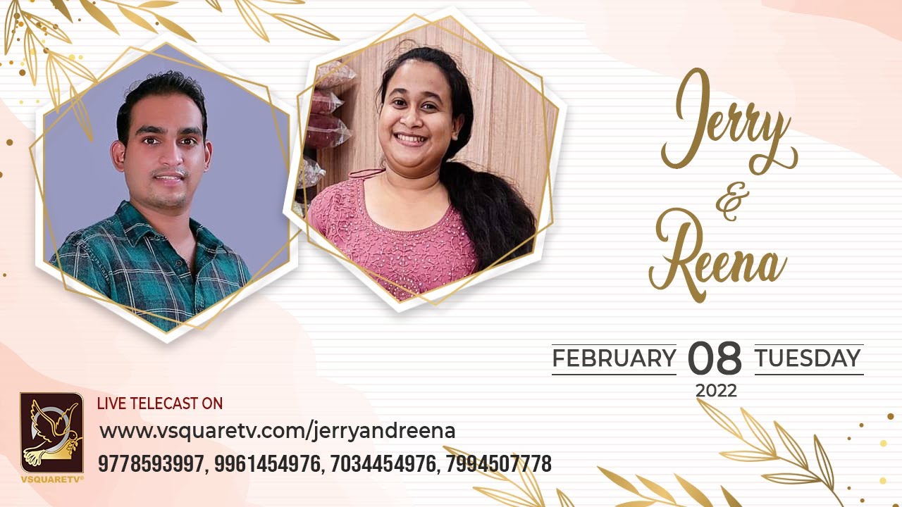 Engagement Live streaming Service of Jerry and Reena - I.E.M Hall - Kallumala -Mavelikara,Alappuzha