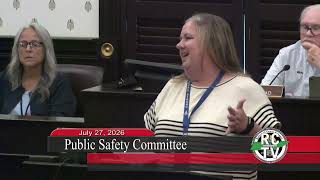 Public Safety Committee - July 27, 2026