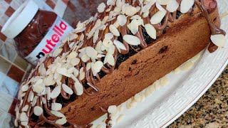 Cake Marbré Au Nutella hyper moelleux//موسكوتشو ماغبغي خفيف بزاف و طالع 