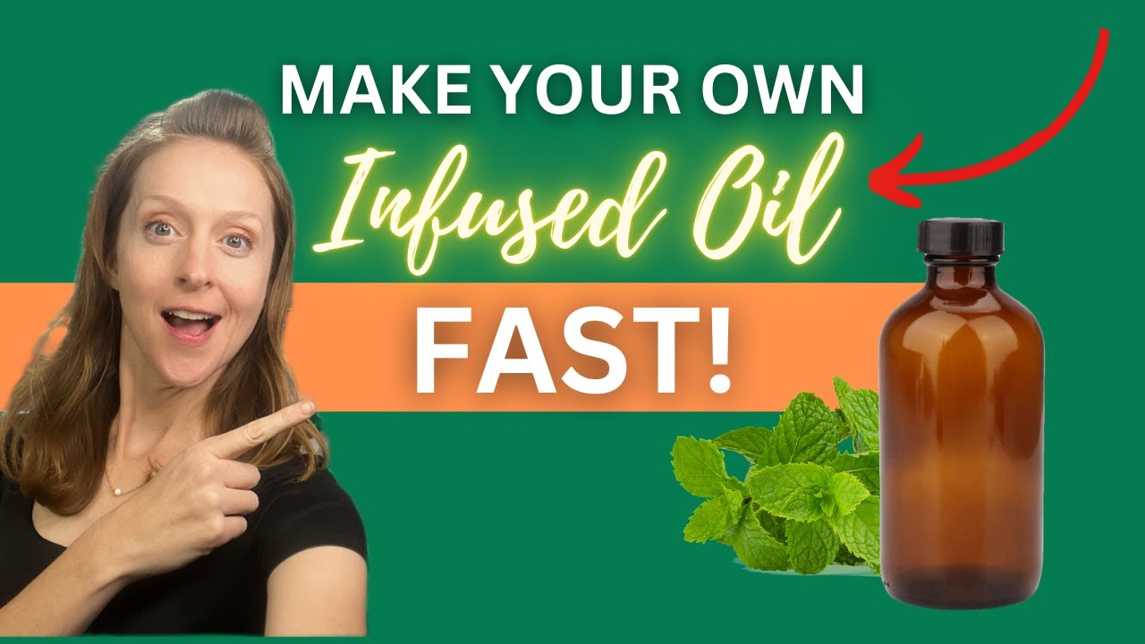 Infuse Oils with Herbs in Less Than a Day!