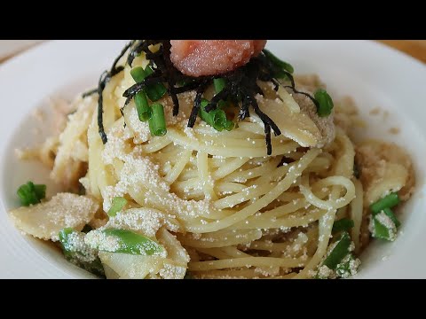   , , !salted pollack roe pasta 