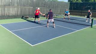 4.5+ Pickleball Men’s Doubles Keith Valentine / Mark Johnston vs Dave Nel / Rob Paswaters