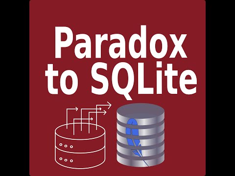 Paradox to Sqlite