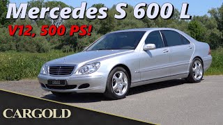 Mercedes S 600 L, 2003, Ein Echter Wolf Im Schafspelz, Erst 27.242 Km! V12, 500 Ps, W220