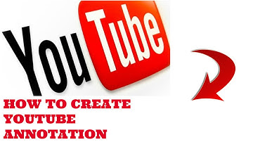 How To Create Youtube Video Annotation