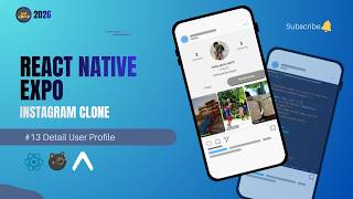 React Native Expo Instagram Clone #13 | Membuat Tampillan detail Profile User