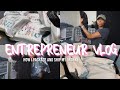 Entrepreneur Life Vlog 008 | How I Package And Ship My Hair Orders!!🛍 + HAIR SHIPMENT CAME