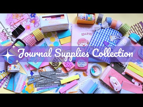 My Journal Supplies collection (Homemade & Readymade) 