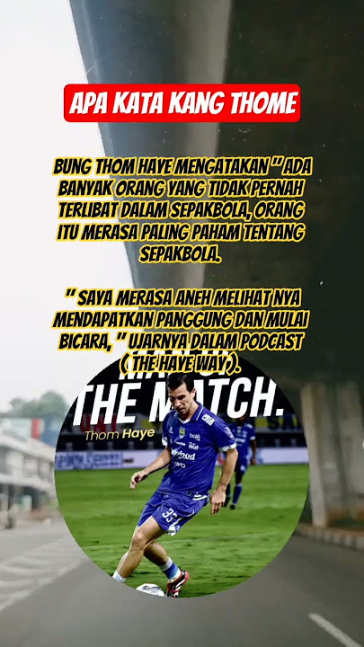 kata thome #viralvideo #football #sepakbola