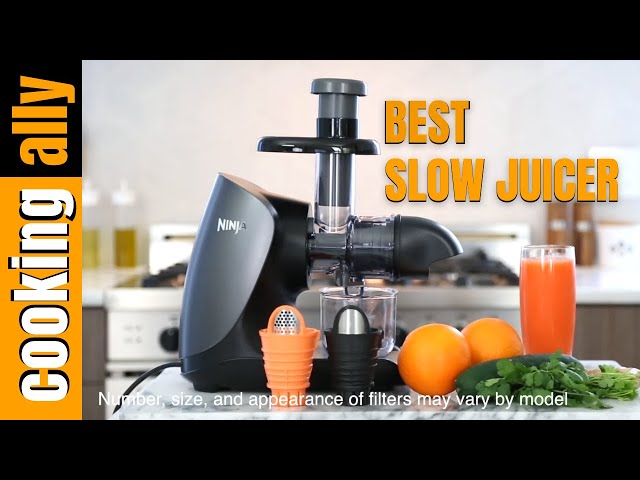 Best Buy: Ninja Cold Press Juicer Pro Compact Powerful Slow Juicer