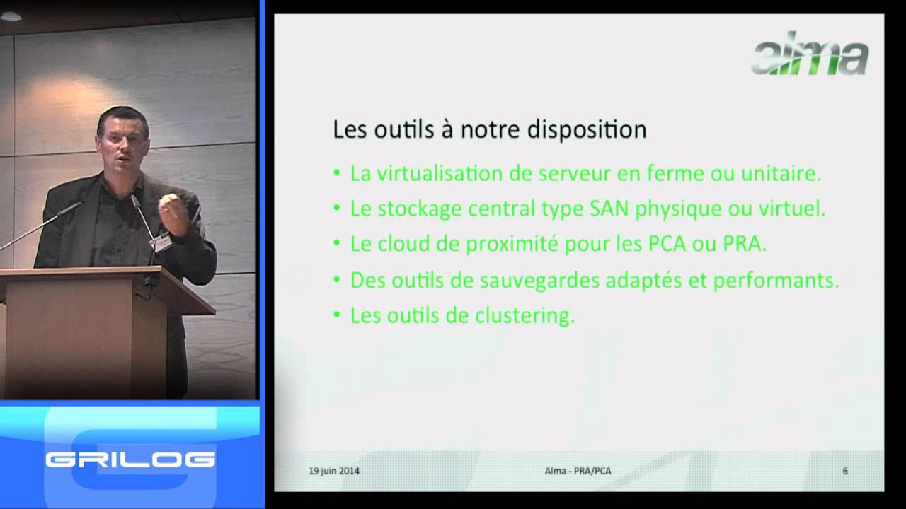 Update « Plan de Reprise d'Activité (PRA) et Plan de Continuité d'Activité (PCA) »