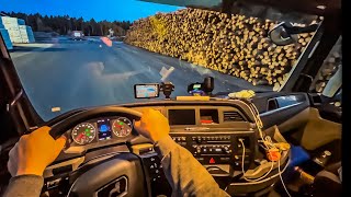 #147 🇸🇪 Truck Loading & Truck Driving in Cold Weather