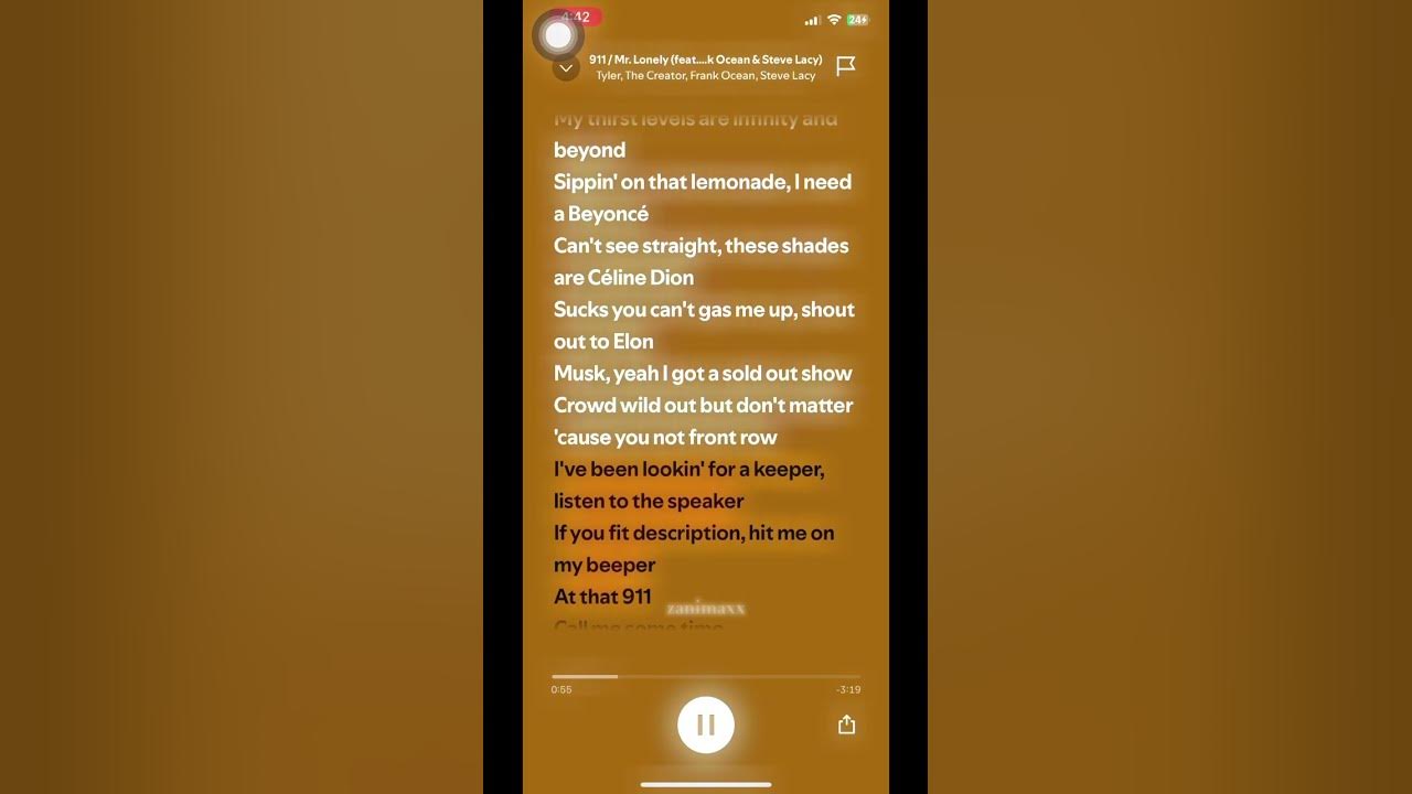 Tyler The creatorrr ππ #lyrics #tylerthecreator #spotify Tyler The creatorrr ππ #lyrics #tylerthecreator #spotify