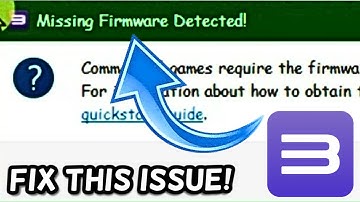 RPCS3 Missing Firmware Detected FIX!