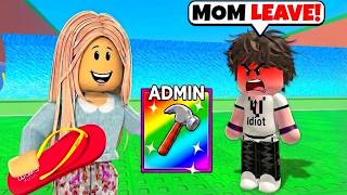I Pretended To Be His MOM In Escape Tsunami For Brainrots!
