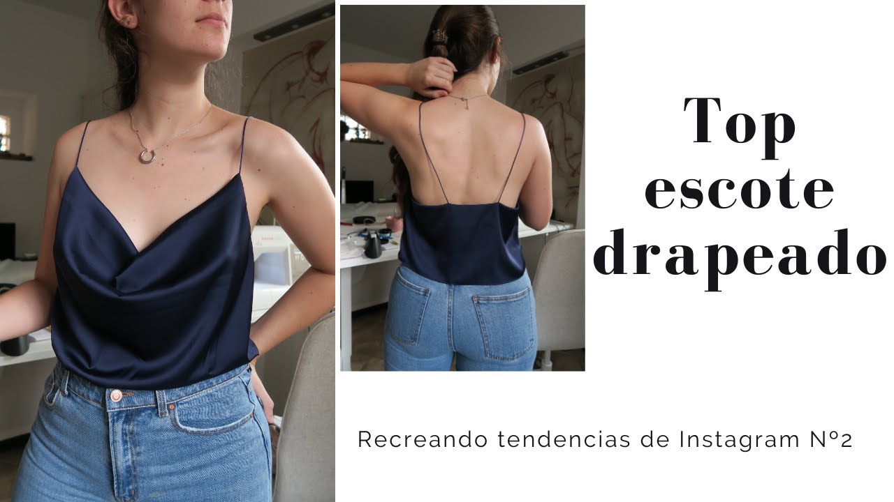 Pence Contratación va a decidir Backless Gathered Top // Instagram Trends 1 (English Subtitles) - YouTube